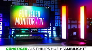 GOVEE Flow Pro Lightbars | RGB für alle Monitore & TV (Test 2021)