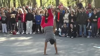 New York City-Amazing Street Performers in Central Park-Real Crowd Pleasers!