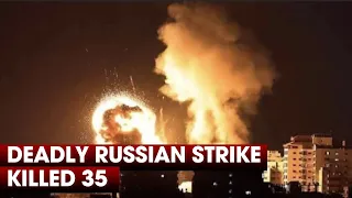 Deadly Russian airstrike kills 35 at Lviv military base near Polish border