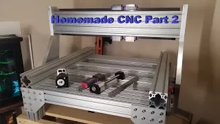 Homemade DIY CNC build Part 2 (Gantry)