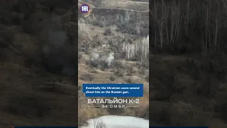 Ukraine destroys Russian artillery as troops flee for their lives