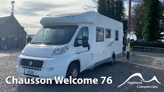 Chausson Welcome 72   Sales Video
