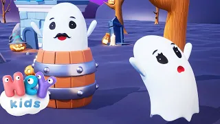 Baby Ghost Halloween song 🎃 Halloween Songs for Kids - HeyKids Nursery Rhymes