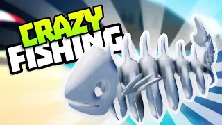 CATCHING THE SKELEFISH! - Crazy Fishing VR Gameplay - VR HTC Vive Let's Play