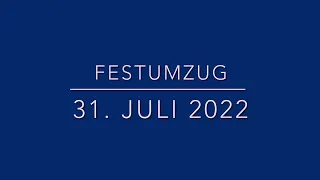 Der Festumzug 31. europäisches folkore festival 2022