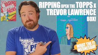 🔥🏈🔥WTF Wednesday! What's INSIDE the TOPPS TREVOR LAWRENCE box?!? 🏈 SPOILER: Lot's of Trevors!!!🏈🔥🏈