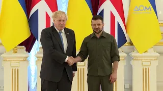Премьер-министр Великобритании Борис Джонсон – в Киеве. Первые подробности