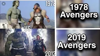 1978 vs 2019 Avengers Transform status #shorts #avengers #avengersstatus