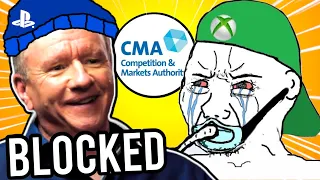 Activision Blizzard And Microsoft Deal BLOCKED By The CMA! Xbox Fanboys Inhale COPIUM And SALT!