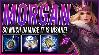 MORGAN LE FAY DAMAGE OUTPUT IS NASTY! - Mid Ranked Conquest Season X #smite #smiteseason10