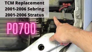 Transmission Control Module (TCM) Replacement 2001-2006 Sebring-Stratus!