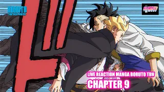 LIVE REACTION MANGA BORUTO TWO BLUE VORTEX CHAPTER 9 BAHASA INDONESIA RESMI