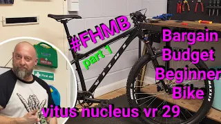 Vitus nucleus vr 29 review, unboxing,build, part 1 #mtb #vitus #fhmb