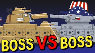 Beastion VS Beastion - Cartoons about tanks