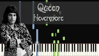 Queen - Nevermore - Piano Tutorial - How to play the piano part