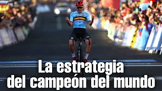 El brutal ataque de Remco Evenepoel en el mundial de ciclismo de Wollongong 2022