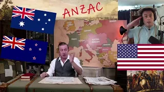 American Reacts ANZAC in WW1 - Gallipoli | THE GREAT WAR