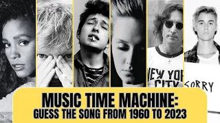 Guess the Song Music from 1960 to 2023 - One Hit per Year!