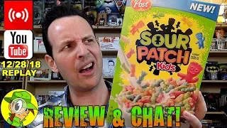 Sour Patch Kids® Cereal | Livestream Replay 12.28.18 🕵️💬🎙️