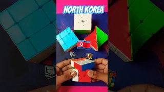 How To Make North Korea 🇰🇵 Flag On Rubik's Cube [] Cube Se Flag Kaise Banaye #rubikscube #northkorea