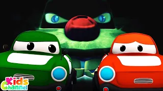 Clownjuring Road Rangers, Beware of Ghost + More Car Cartoon Videos