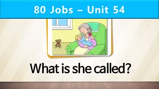 Reading for Kids | 80 Jobs | Unit 54 | What is the woman called?