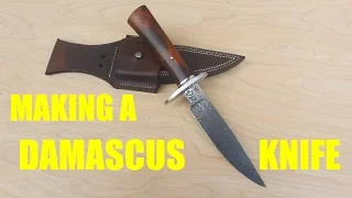 Making a Damascus Knife