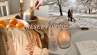 Reset for 2023 | self care, dieting tips & what I eat in a day to lose weight, wardrobe clear out