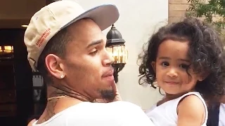 Chris Brown Reunites With Royalty After Custody Battle VIDEO
