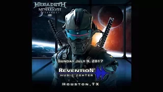 Megadeth LIVE in Houston "Conquer or Die!" & "Lying in State"
