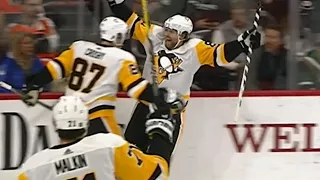 Penguins passing leads to Phil Kessel goal against Flyers