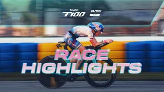 Race Highlights | 2024 Miami T100 | Men's & Women's Races 📽