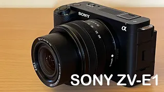 SONY ZV E1 Unboxing