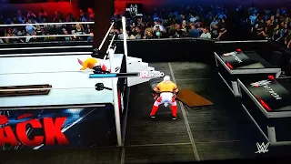 SIN CARA VS KALISTO INTERCONTINENTAL CHAMPIONSHIP TABLE MATCH W2K17!!! #wwe #wrestling #wwf #2k17