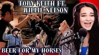 Toby Keith - Beer For My Horses ft. Willie Nelson | Opera Singer Reacts