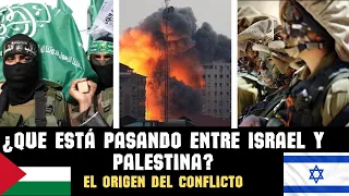 🇮🇱 ISRAEL Y PALESTINA 🇵🇸 /COMO EMPEZÓ EL CONFLICTO / Aquí Te Lo EXPLICAMOS...