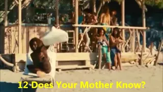 Mamma Mia "Does Your Mother Know"(Lylics, movie clips)_아트쌤