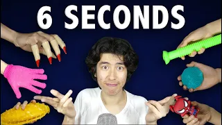 ASMR for people who have SHORT ATTENTION span (6 seconds)