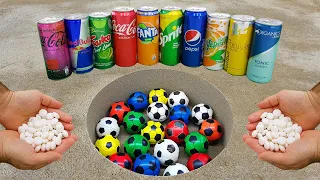 Football VS Cola Zero, Sprite, Pepsi, Fanta, Yedigün, Red Bull, Fruko and Mentos Underground
