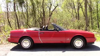 Cadillac Allante HISTORY & Road Test & Review by Drivin' Ivan