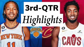 New York Knicks vs Cleveland Cavaliers Highlights 3rd QTR | 2023 Playoffs: East 1st Round - Game 2