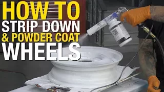 Powder Coating - How to Clean & Powder Coat Early Ford Wheels - Eastwood