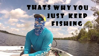 "Why you just keep fishing" Big Fish BFL Regional St Johns River