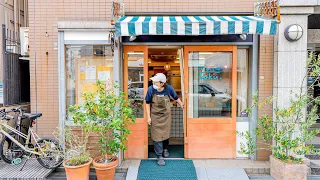 The Amazing Bread Artisan Who Works 16 Hours! A Day in the Life of a Bakery Run by a Couple baker