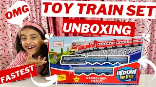 Fastest Toy Train Set 😍✨| Indian Toy Train | Unboxing & Testing | Vlog | @SamayraNarulaOfficial