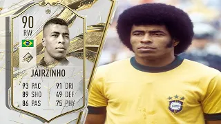 90 MID ICON JAIRZINHO PLAYER REVIEW FIFA 23