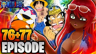 LITTLE GARDEN FINALE! | One Piece Episode 76-77 Reaction