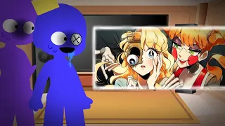 🕸️RAINBOW FRIENDS REACT TO { To be beautiful five nights at Freddy's animation }🌈