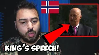 The Norwegian King's Speech : Norway Is One REACTION (British Reaction To Norway)