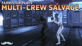 2-Person Salvage Crew | Star Citizen 3.21 4K Gameplay